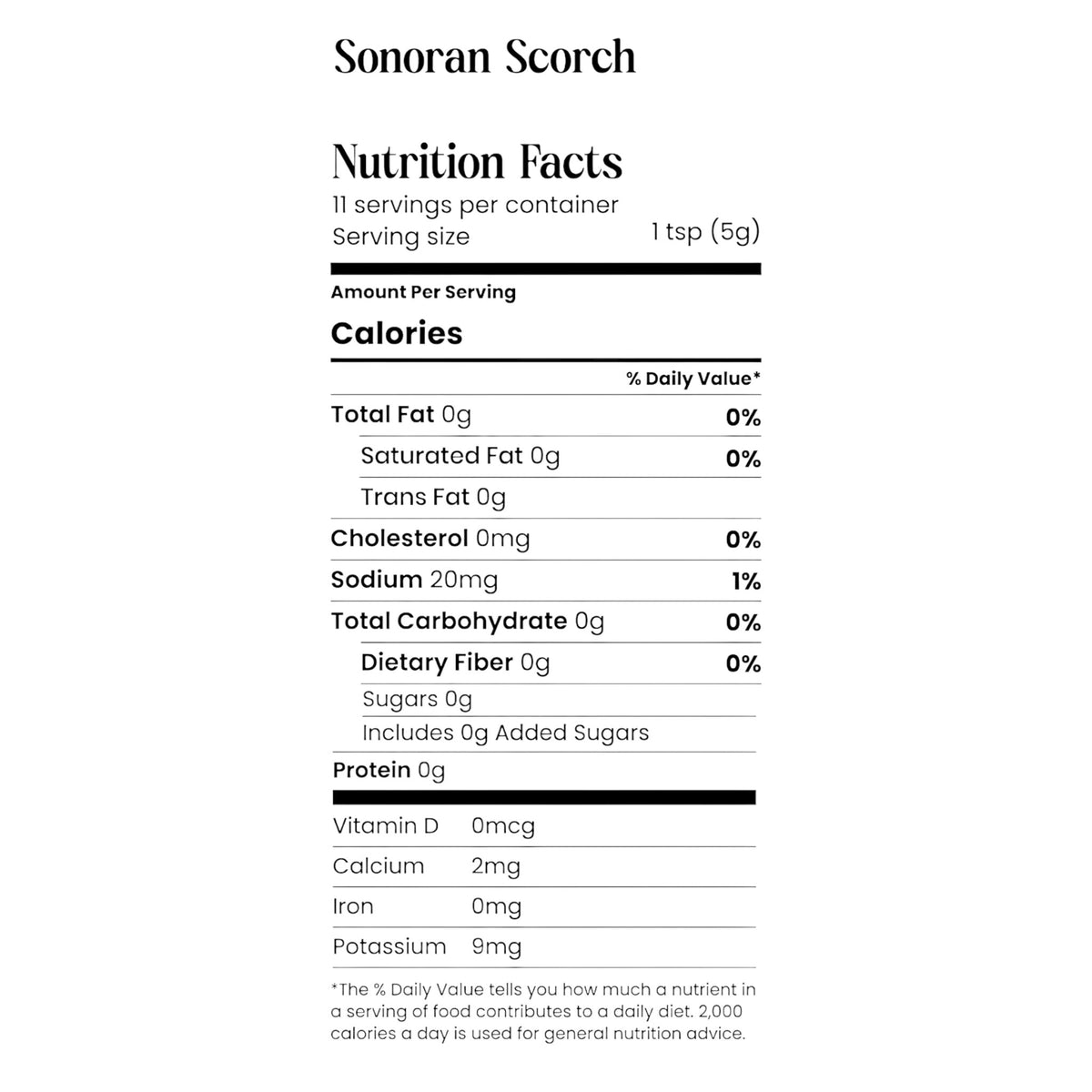 Sonoran Scorch Hot Sauce - LoSo