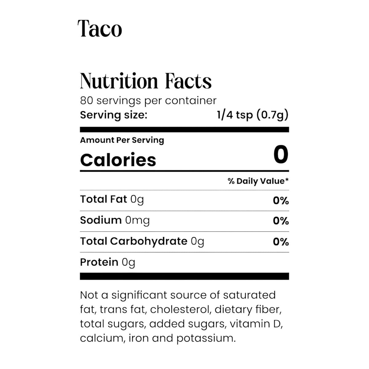 Taco - LoSo